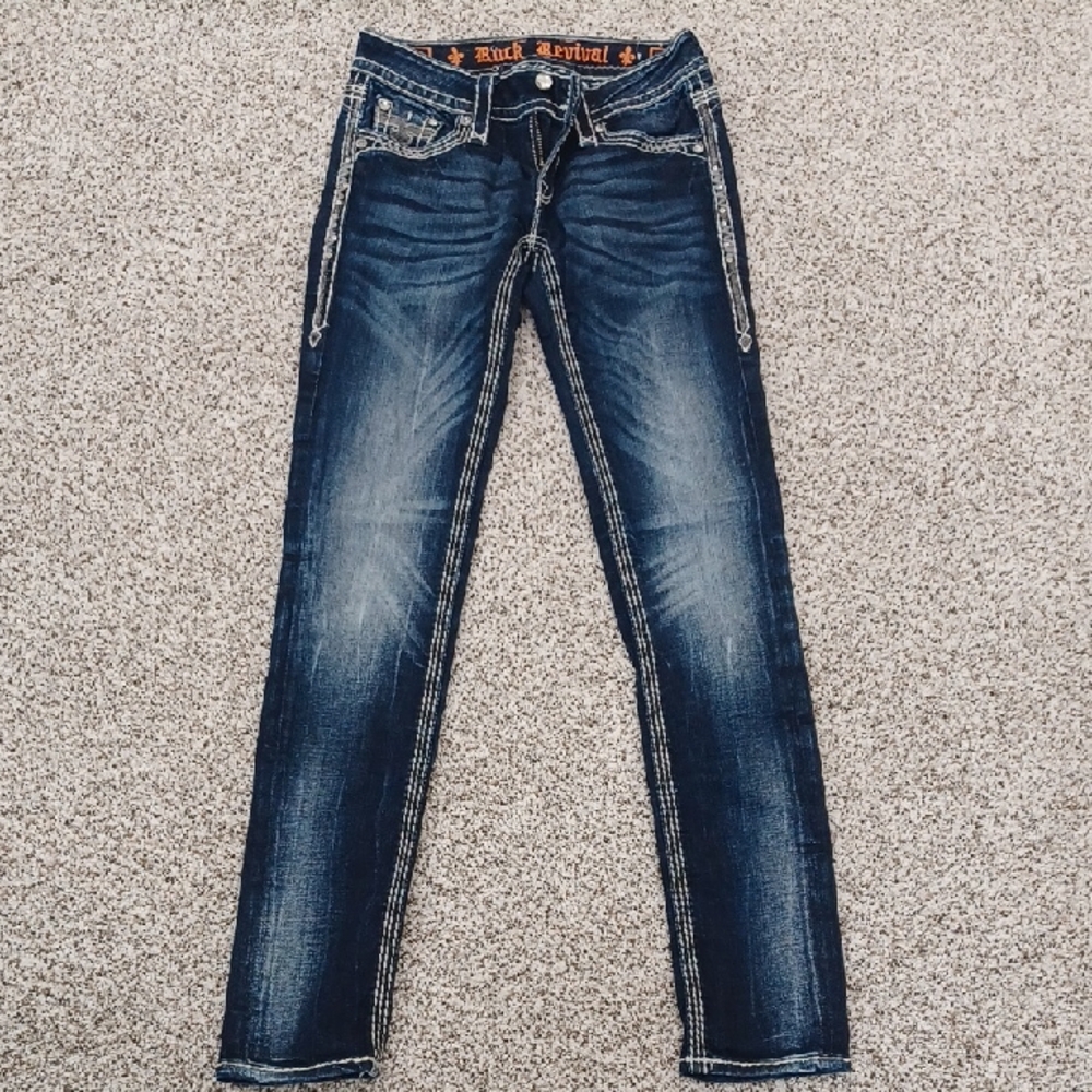 Rock Revival Women's Dark Wash Slim Jeans